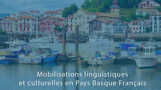 Xabier Itçaina  Mobilisations linguistiques et culturelles en Pays basque français [upl. by Gearard]