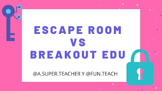 Escape room funteach y asuperteacher [upl. by Els535]