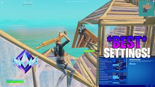 Perfect Ranked Mechanics 🧩🎮  NEW BEST Chapter 5 Controller Fortnite AIMBOT Settings PS5XBOXPC [upl. by Itteb]