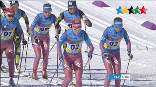 Crosscountry skiing Ladies Mass Start 15 km Classic style  28th Winter Universiade 2017 Almaty [upl. by Jenkins]