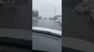 Flooding In Port Elizabeth korsten flood rain badweather southafrica [upl. by Hassin]