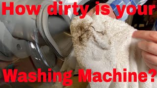 Oxiclean washing machine cleaner review Stinky Dirty Washing Machine [upl. by Niknar897]