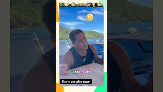 Show ao vivo em alto mar 🤩🚤creatorviralshortscreatoroficialleonardosoucriador [upl. by Ilime]