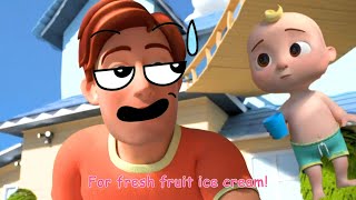 Cocomelon Ice Cream Song Funny Laughing and Cute Facial Expressions [upl. by Alor828]