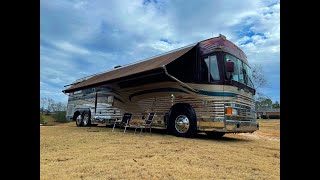 1988 COUNTRY COACH PREVOST XL40 WITH A DETROIT 8V92 V8 TURBO DIESEL SOLD [upl. by Erdna336]