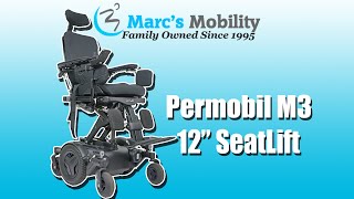 Permobil M3  Version 2  Black Loaded with Anterior Tilt  Review  5252 [upl. by Eilyw]