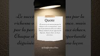 Le Vrai Secret du Succès motivation determination citation objectif [upl. by Elston943]