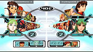 Capcom Vs SNK Millennium Fight 2000  ShinobiWarrior vs Anyidragon628 [upl. by Nitsyrk]