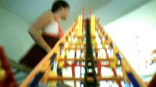 Knex Roller Coaster at Pooh Corner [upl. by Lessard635]