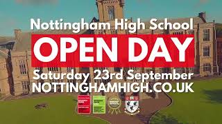 Nottingham High School Open Day 2023 [upl. by Howell88]