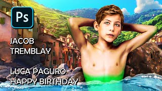 Jacob Tremblay  Luca Paguro  Happy Birthday 20241120 [upl. by Ahsurej267]