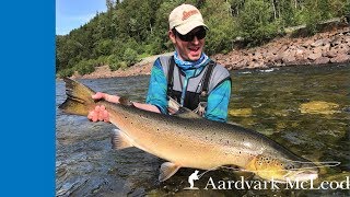 Fly fishing Winsnes Gaula [upl. by Nigle]