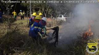 Aula Prática  Treinamento de prevenção e combate a incêndios florestais [upl. by Gillan200]