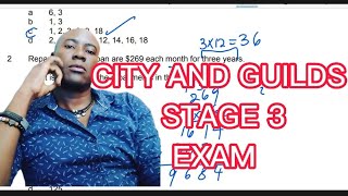 CITY AND GUILDS MATHS STAGE 3 EXAM 2022 Part 1 dellymathsconcepts english cityandguilds [upl. by Molton]