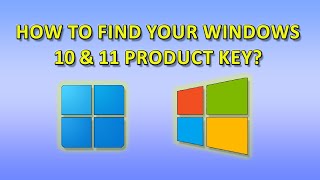 FIND YOUR WINDOWS PRODUCT KEY IN 2 MINUTES Windows 1011 [upl. by Sillsby]