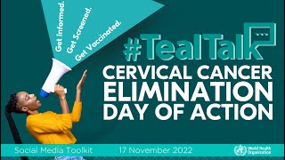 Cervical Cancer Elimination Day of Action Join the Movement [upl. by Inaluahek]