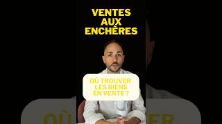 Enchères Immobilières  Où trouver les biens immobiliers vendus  avendre encheresimmo encheres [upl. by Rudman]