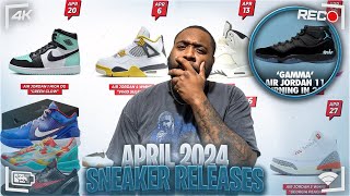 JORDAN 11 GAMMAS AGAIN GET THEM WALLETS READY JORDANNIKE APRIL SNEAKER RELEASES [upl. by Barny]