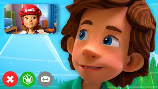 Tom uses VIDEO CALLING to see his Friends  The Fixies  Animation for Kids [upl. by Acenom]