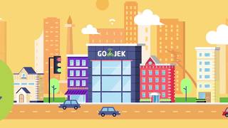 Gojek company profile  ad student work animation final [upl. by Ty]