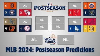 MLB 2024 Playoff Predictions [upl. by Pang723]