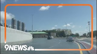 Record rain floods Dubai airport [upl. by Nnor331]