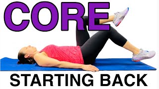 Safely Starting CORE Exercises after Breast Cancer Surgery beginner [upl. by Ligriv]