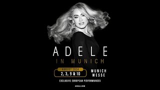 Adele announces random Munich residency [upl. by Noloc]