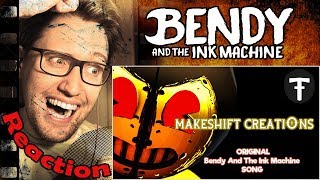 BATIM Song Makeshift Creationsquot ft Swiblet amp SquigglyDigg by Flint 4K amp David Bérubé REACTION [upl. by Aihsek]