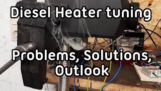 Finally  Chinese Diesel Heater running without Pump [upl. by Hauser]