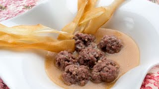 Receta de albóndigas de ternera en caldo  Karlos Arguiñano [upl. by Russom143]