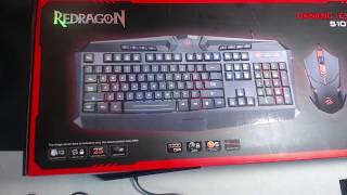 Redragon Gaming Essentials S101 KeyboardMouse 2 in 1 Set Review [upl. by Yerffe348]