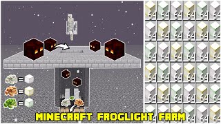 SINIRSIZ IŞIK  Minecraft Kurbağa Işığı Froglight Farm Farmı Nasıl Yapılır l Minecraft Sistemler [upl. by Grodin]