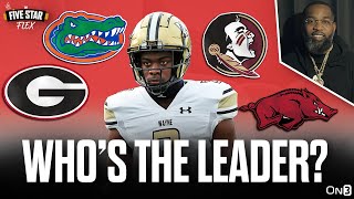 FSU Florida Georgia amp Arkansas Football  Leader ANNOUNCED  Elite LB Tavion Wallace [upl. by Sitoiyanap540]