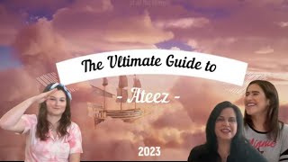 Friends First Time Reaction to The Ultimate Guide to Ateez  2023 [upl. by Ut646]