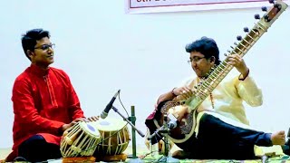 Raga  Kirwani  Sitar Soumalya Chakraborty Abhijit Dasgupta Tabla Indian Classical music [upl. by Leipzig]