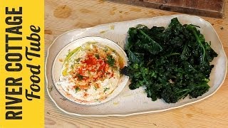 Smoked Roe Taramasalata with Purple Sprouting Broccoli dip  Gill Meller  River Cottage [upl. by Kirrad]