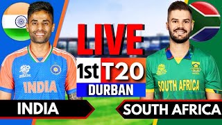 Live IND Vs SA 1st T20I Durban  Live Scores amp Commentary  India vs South Africa  2024 Series [upl. by Karlie]