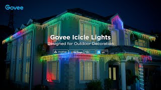 Govee Icicle Lights  Designed for Outdoor Decoration [upl. by Hax]