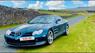 Mercedes SLR McLaren MSO 1000 mile roadtrip special Lake District Donald Campbell Bluebird [upl. by Costanzia588]