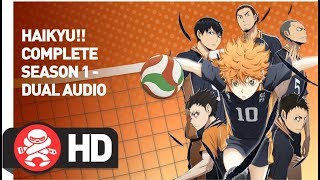 Haikyu Complete Season 1  Official Trailer [upl. by Enaud77]