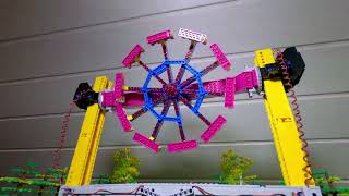 Lego Kirmes  Transformer Test  FairBrickRides [upl. by Boonie]