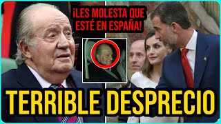 🔴¡VETE DE ESPAÑA GRAVE HUMILLACIÓN a Juan Carlos I y DESPRECIO de Letizia a Felipe VI por Zarzuela [upl. by Narcho899]