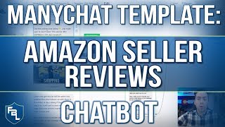 ManyChat Template Amazon Seller Review ChatBot [upl. by Berlauda]