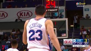 Ersan Ilyasova  Highlights at Hornets 4118 [upl. by Aihsenod758]