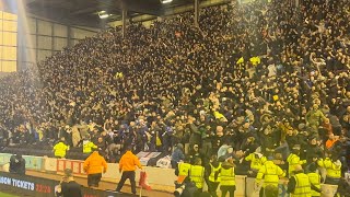 Awesome away support from 5000 SWFC fans including Famewo aha [upl. by Brawley]