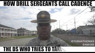 HOW DRILL SERGEANTS CALL CADENCE [upl. by Yruoc]