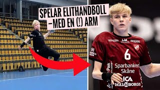 Spelar i handbollsligan â€“ med en  arm [upl. by Parish67]