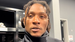 DEANDRE HOPKINS GIVES JACK JONES amp RAIDERS PROPS AFTER FIRST CHIEFS GAME amp WIN quot2 GOOD CORNERSquot [upl. by Viafore]