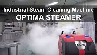 Optima Steamer Powerful Industrial Steam Cleaner  Cleaning Machine [upl. by Lertnek]